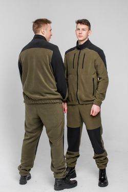 Флисовый костюм мужской комби