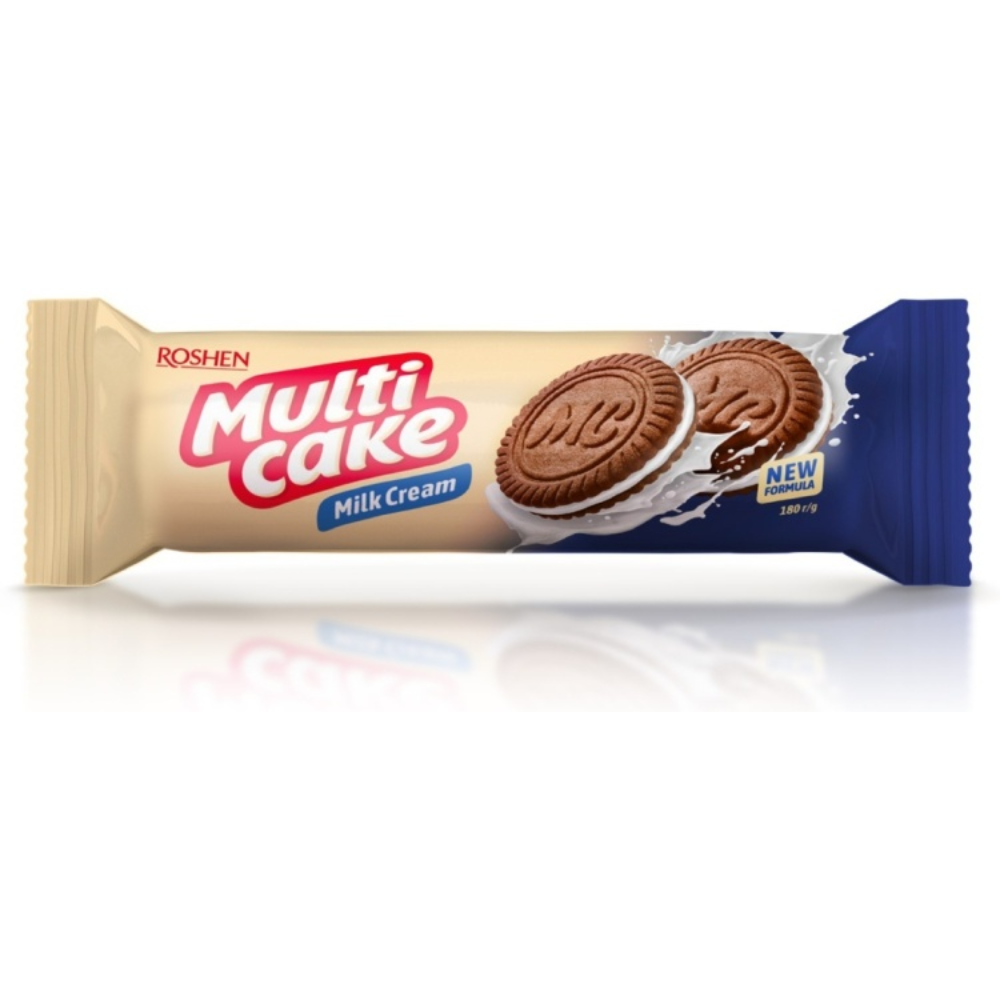Печенье Roshen Multi Cake Milk Cream 180 гр