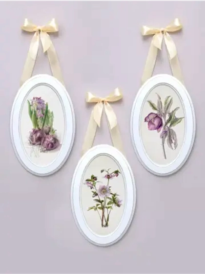 Панно на стену для интерьера 3 шт 28,5*18,5 см