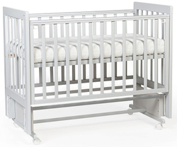 Детская кроватка Tutis Cloud 3 с маятником VD25-2122110 серый