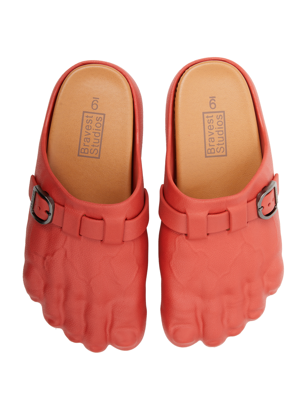 Клоги Из Иск. Кожи Red Foot Clogs