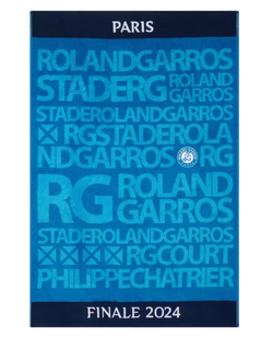 Теннисное полотенце Carre Blanc x Roland Garros Player's Final Towel - Blue