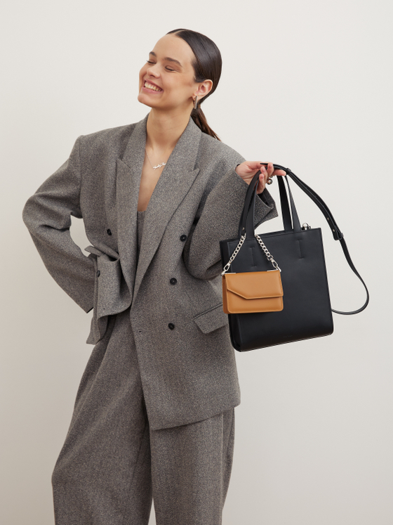 ШОППЕР МАЛЕНЬКИЙ ЧЕРНЫЙ