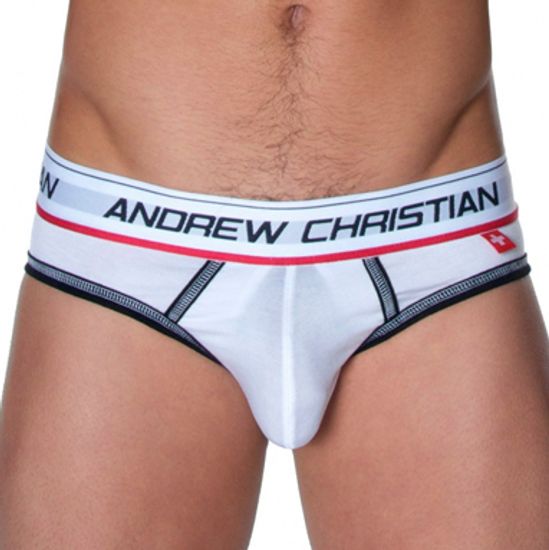 Мужские трусы джоки Andrew Christian Air Flexsoft Show It Jockstrap White AC33