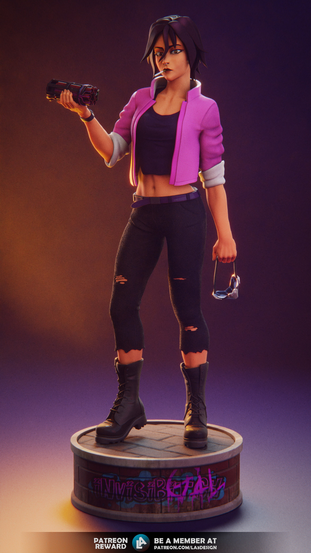 фигурка Dispatch - Invisigal