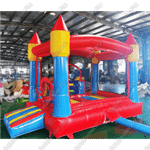 Надувной батут "Мини-Замок" 3,5*3*2,8 м.