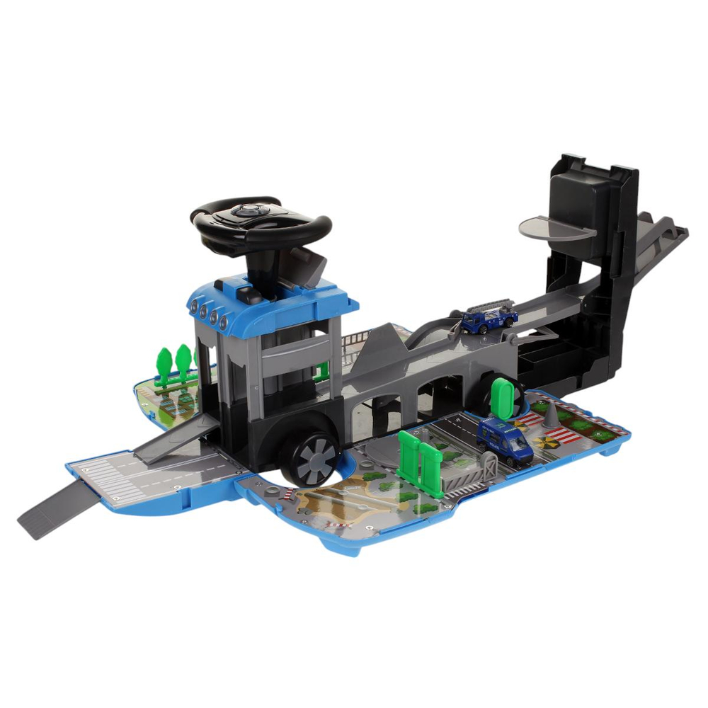 Парковка "Пропускной пункт" (52х19х36) (бат.3*AA не в комплекте ) в коробка