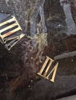 Настенные часы-картина из эпоксидной смолы подарочные