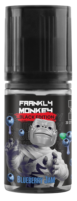 Frankly Monkey Black Edition Salt 30 мл - Blueberry Jam (20 мг)