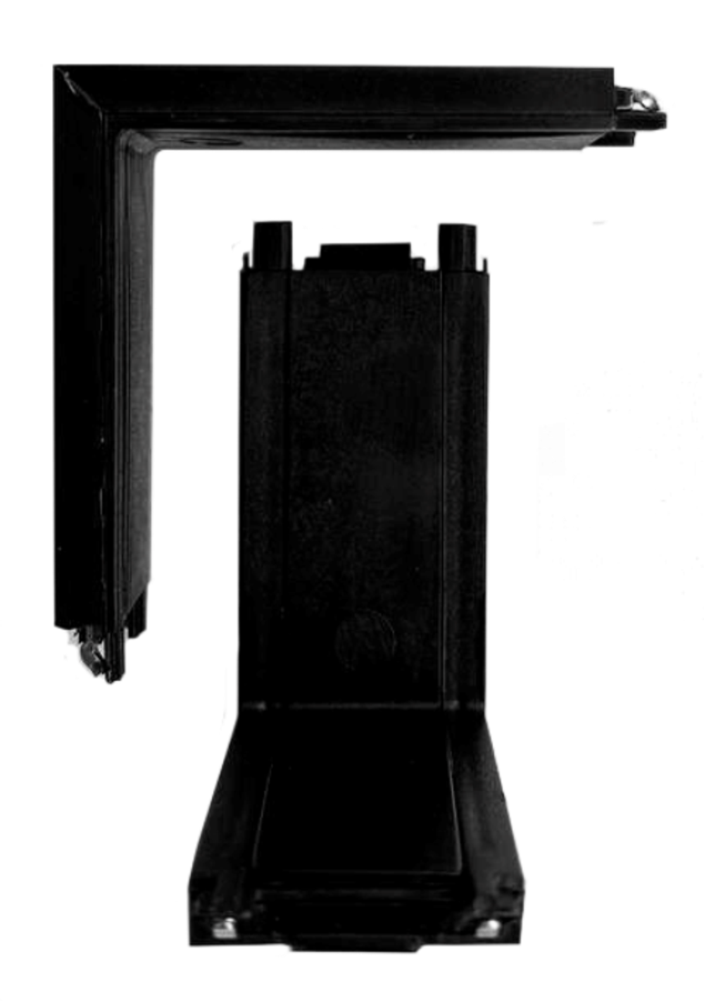 CLARUS Соединитель потолок-стена 48V для магнитного ультратонкого шинопровода, черный, 100 шт