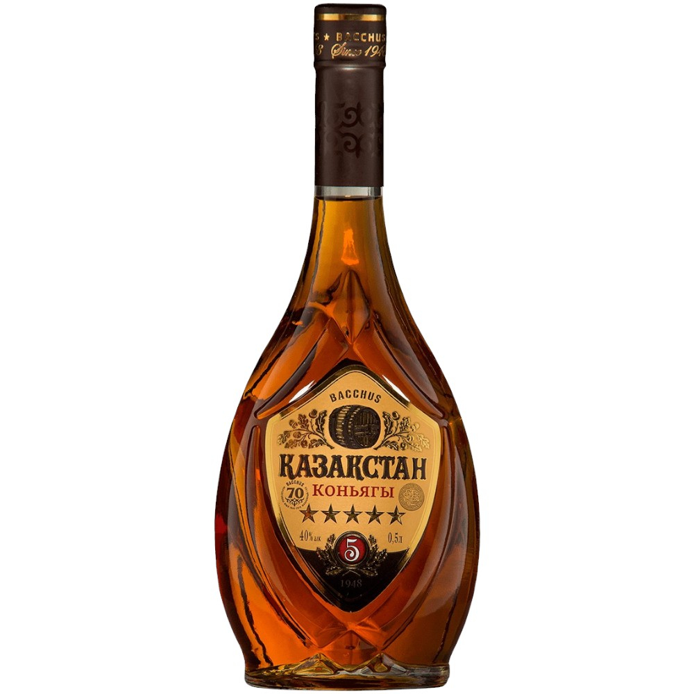 Коньяк Bacchus Kazakhstan 5 Y.O. 0,5 л.