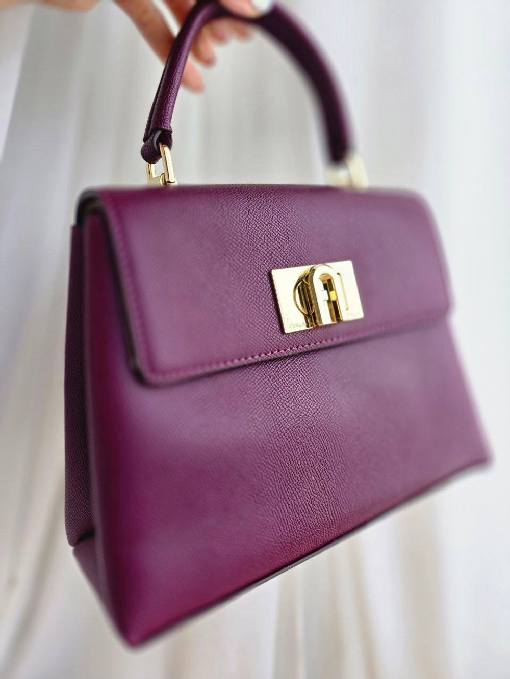 Сумка Furla бордовая