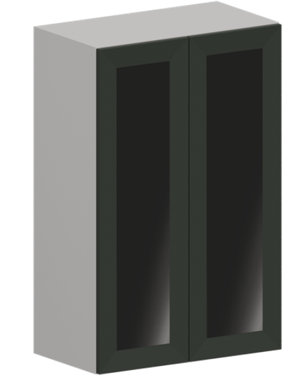 Кухня Модуль ШВС 609 Белый / Насыщенно-зеленый