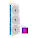 Водяное охлаждение для CPU Lian Li HydroShift II LCD-S 360 TL 3x120mm White G89.GHS2LCDS36TW.00
