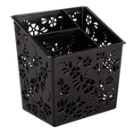 Подставка для столовых приборов универсальная, черный