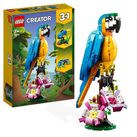 LEGO Creator — Экзотический попугай 3 в 1 31136