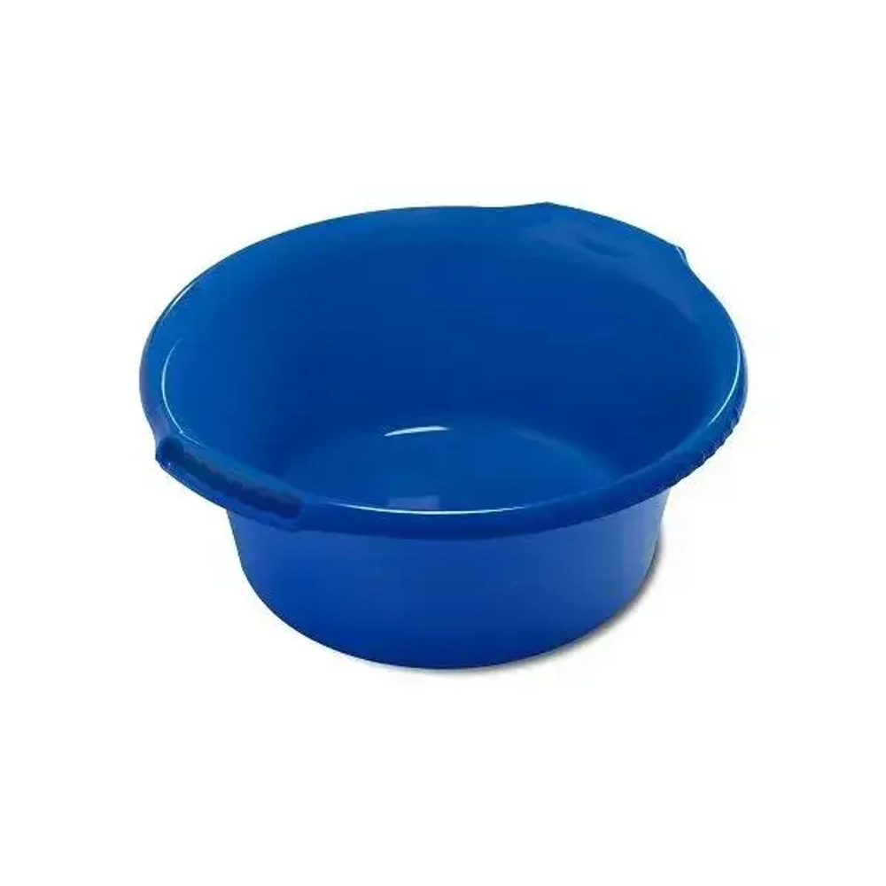 Таз Водолей круглый 21л синий С614СИН (комплект 10 шт)