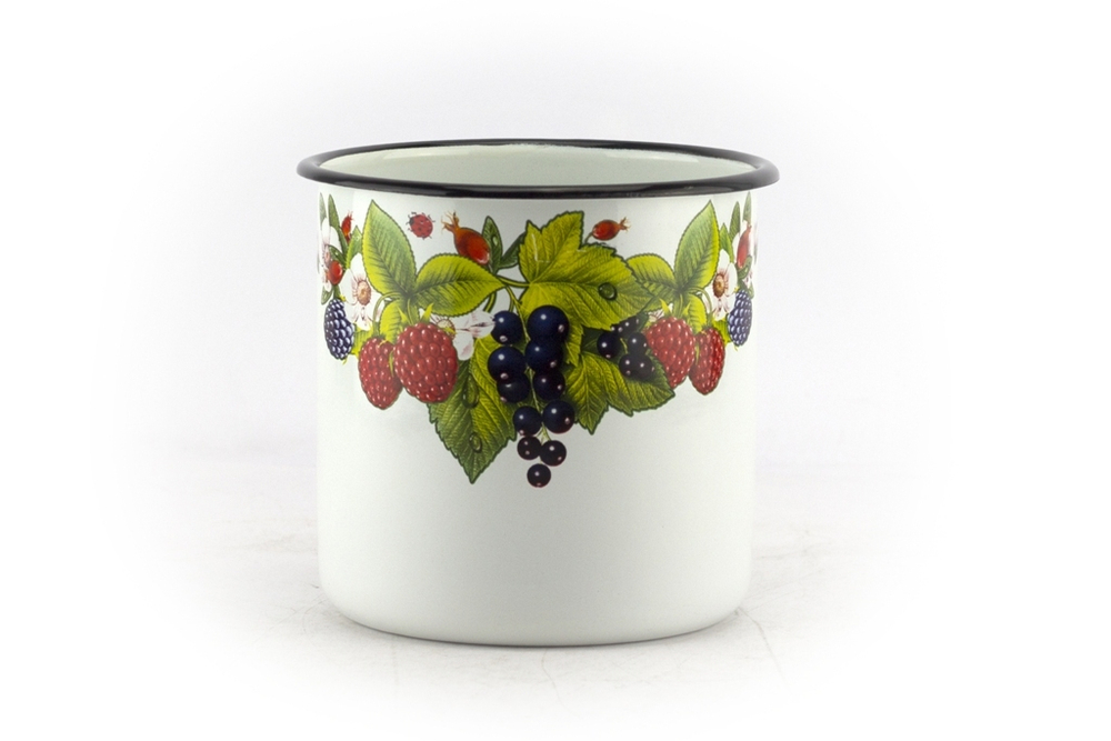 КРУЖКА ЭМАЛЬ 1,0 л МАГНИТОГОРСК (декор)