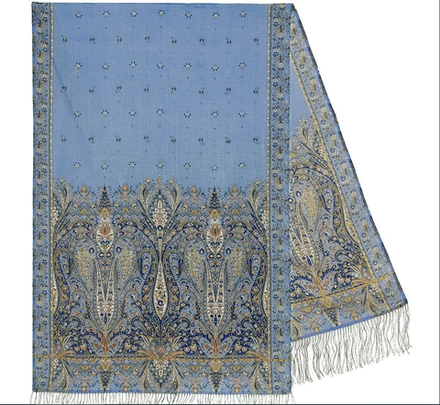 Павловопосадский палантин Русалка 1156-63