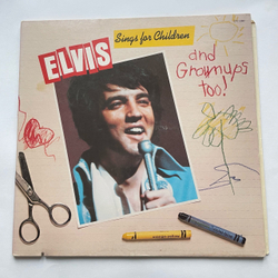 Винтажная виниловая пластинка LP Elvis Presley, Elvis Sings For Children And Grownups Too (США 1978)