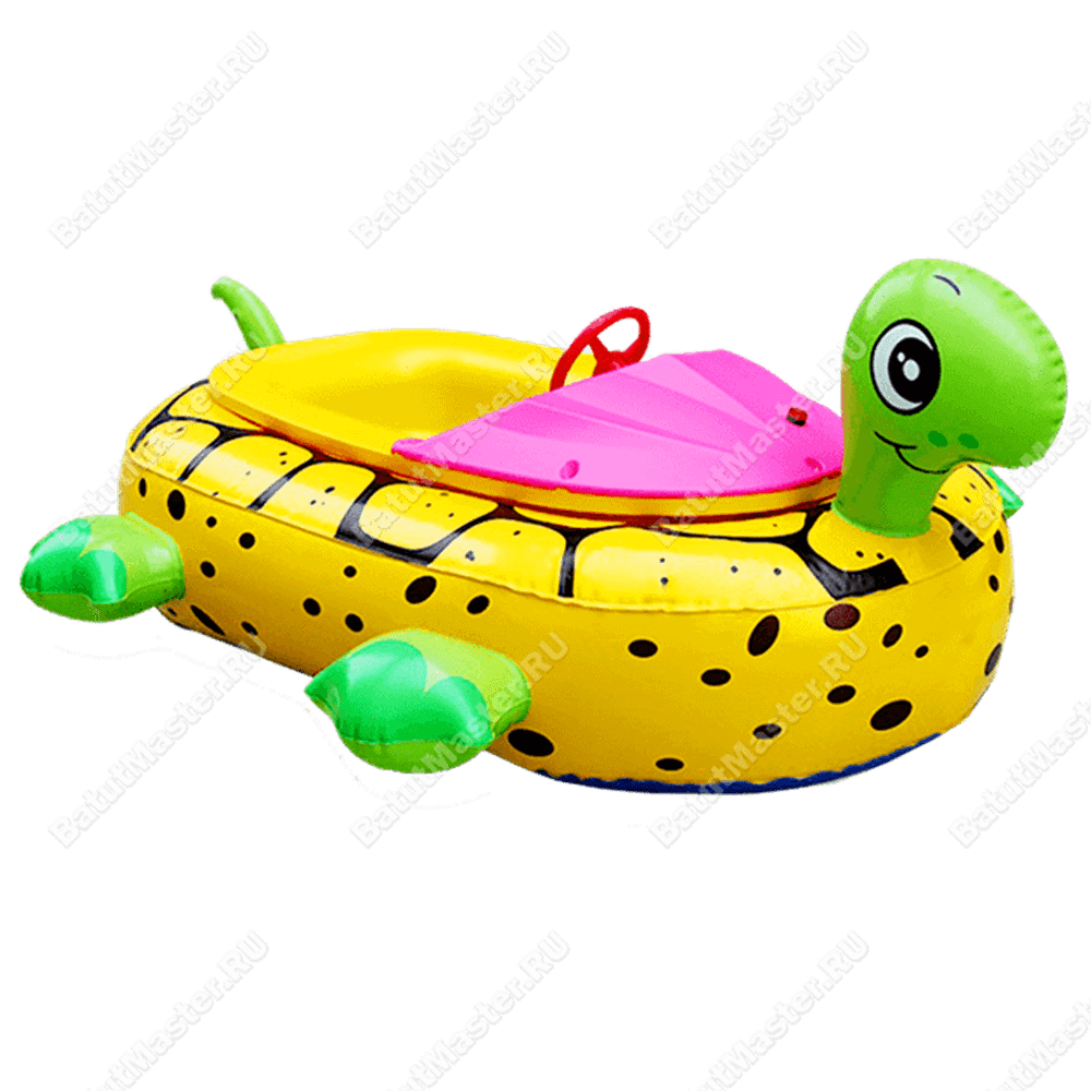 Электрическая бамперная лодка «Черепашка» на пульте