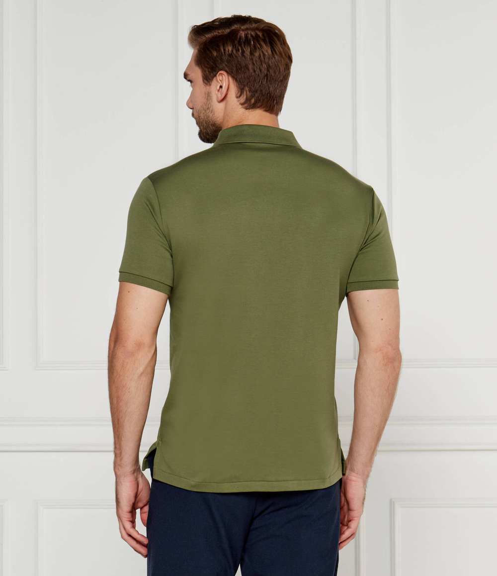 Поло PIMA POLO RALPH LAUREN - хаки(710704319)
