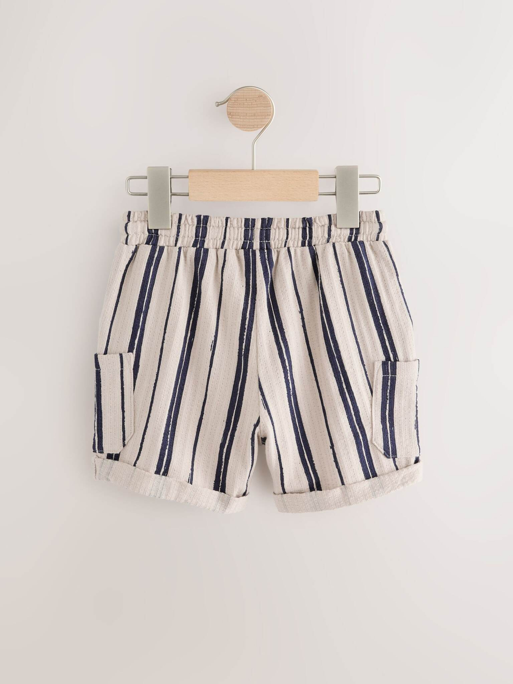 Шорты для мальчика Next AA0-112, Синий, Молочный