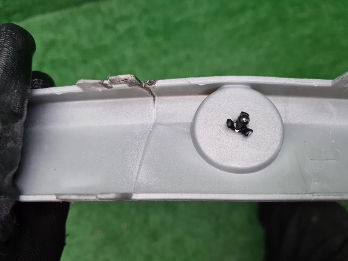 Накладка переднего бампера VW Talagon (2021-н.в.)