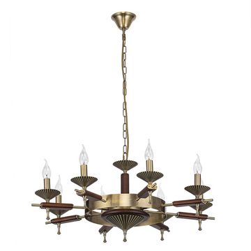 Подвесная люстра 8*E14 CL423183 бронза KAPTOR Citilux