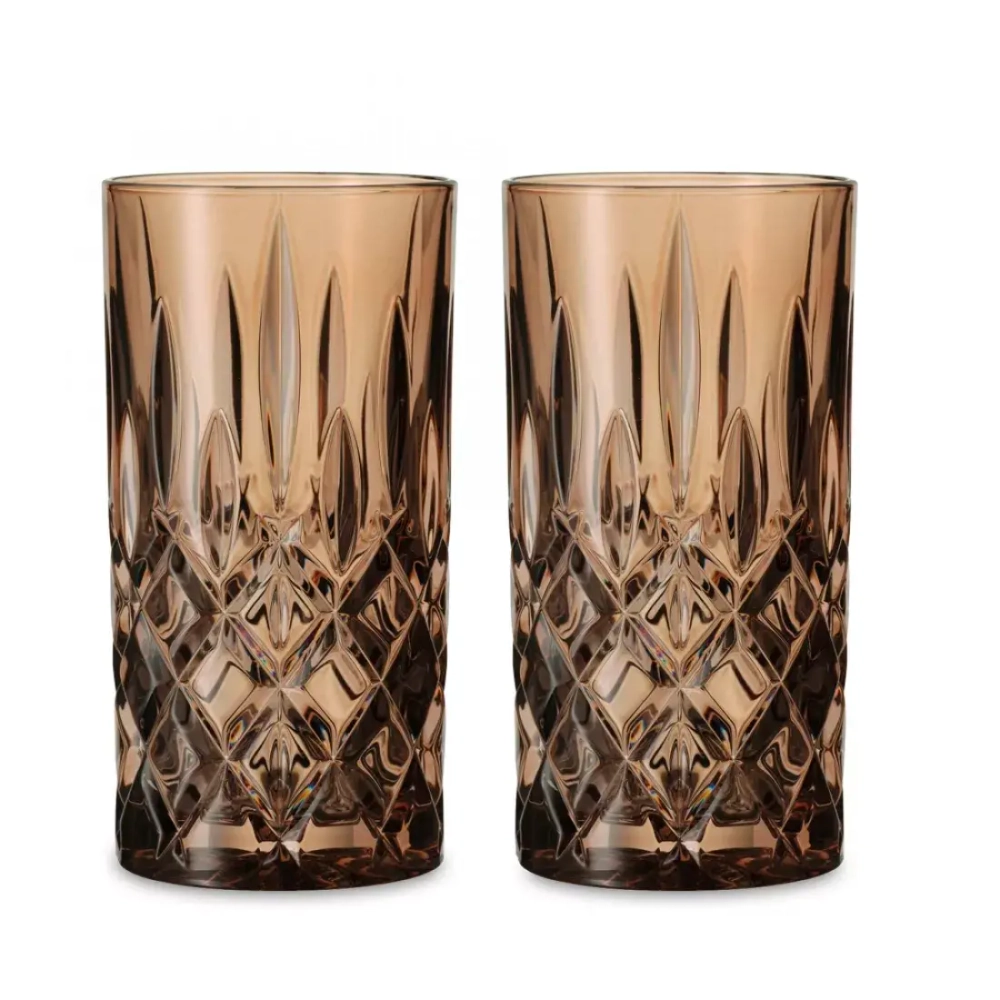 Набор стаканов высоких 2шт 395мл Nachtmann Noblesse Colors бронзовый