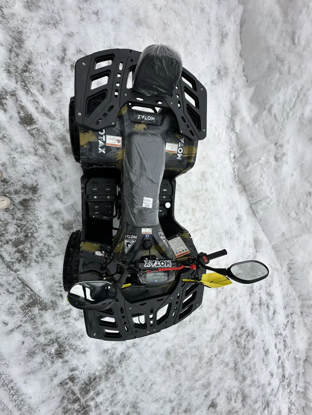 Квадроцикл MOTAX Grizlik Super Lux 125cc (2024). БУ - тест-драйв