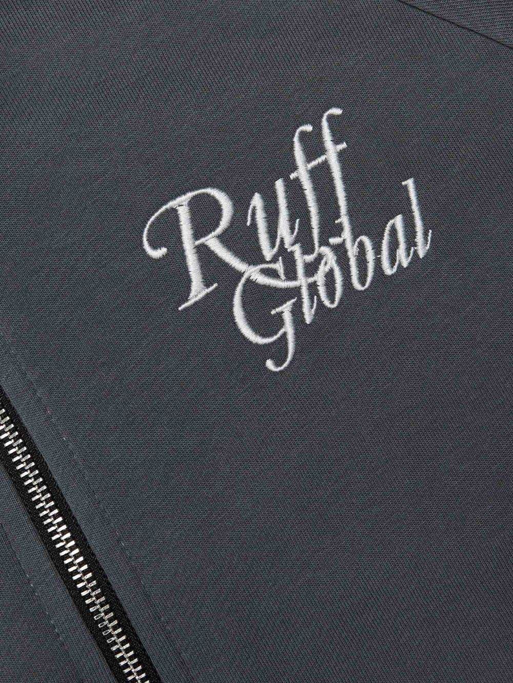 Купить Толстовка RUFF Global Full Zip темно-серая Толстовка RUFF Global Full Zip темно-серая
