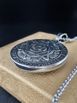 Магический кулон оберег амулет Печать Соломона на цепочке
