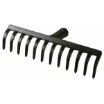 Грабли 12-ти зубые прямые, эмаль 3мм. б/ч ГП-12