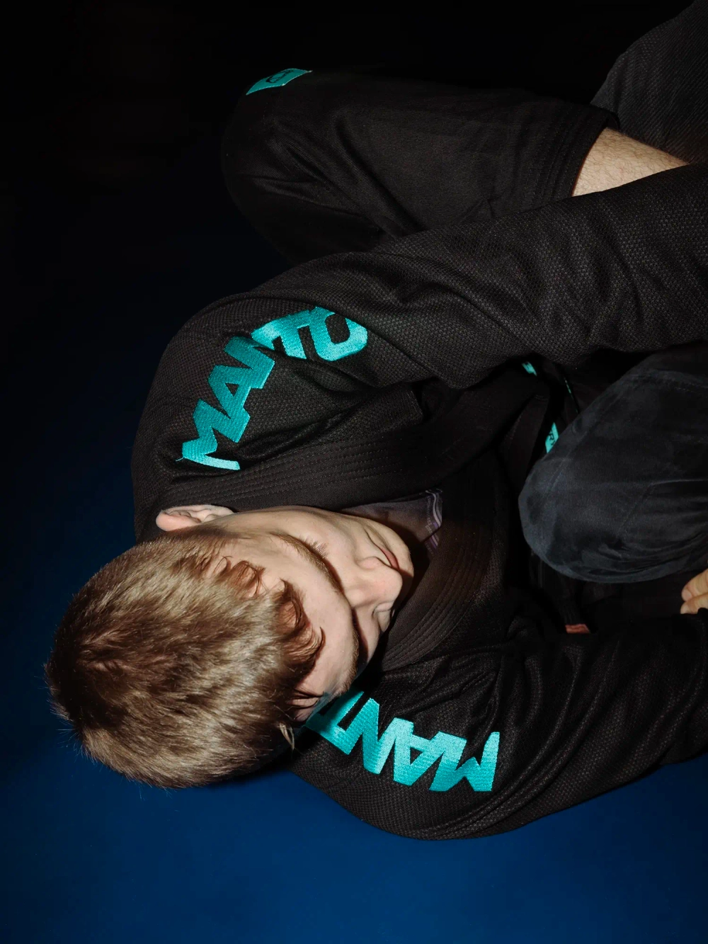 Кимоно MANTO "X5" BJJ Черно-бирюзовое