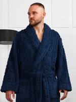 Халат мужской Идеал-3 Виотекс СИНИЙ