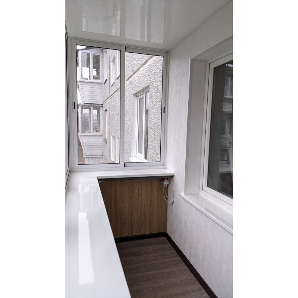 Ламинированная панель ПВХ ВЕК Белый бархат 3000х250мм