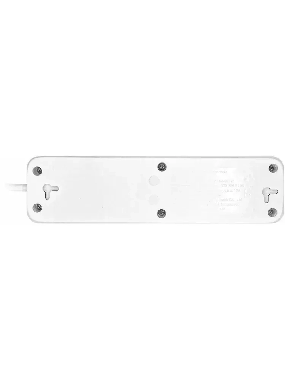 Удлинитель Sonnen Psw-503, 3 розетки c заземлением, выключатель 10 А, 5 м, белый