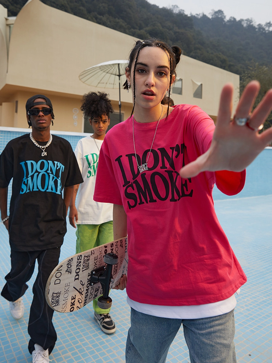 Футболка DONSMOKE "Basic Logo" Oversized Tee