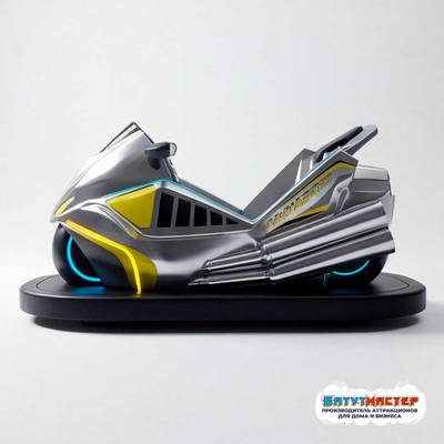 Бамперная электромашинка «Серебряный Бумер» для автодрома, для ТРЦ и парков