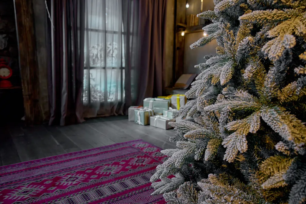 Заснеженная елка «Noel» (Литая+пвх) 270 см / 2,7 м