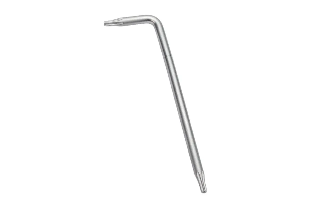 Ключ TORX T7H RF-76707: Г-образный с отверстием ROCKFORCE