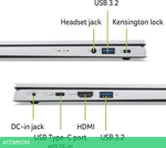 Ноутбук Acer Extensa 15 EX215-34-P0AB