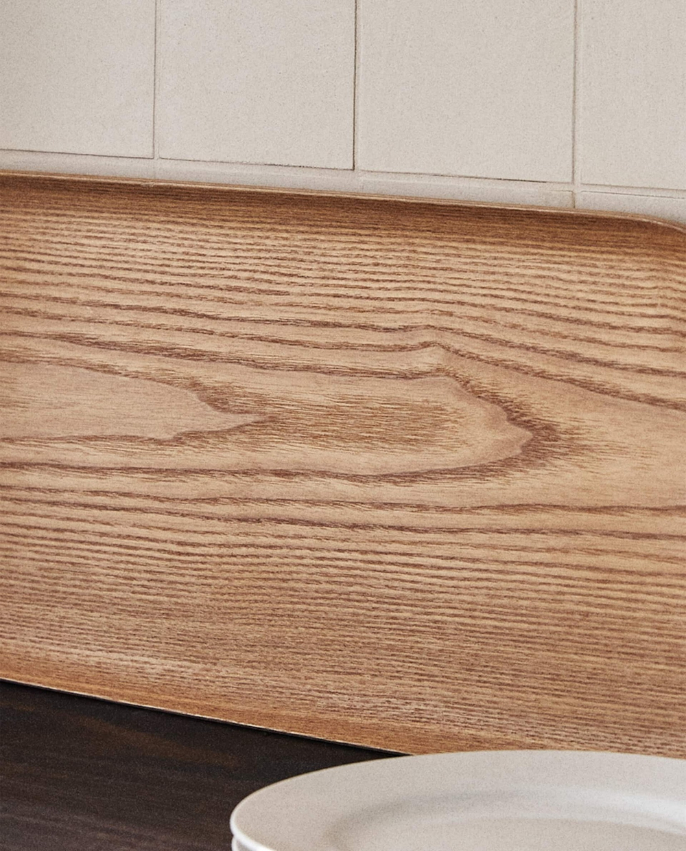 ZARA HOME ОВАЛЬНЫЙ ДЕРЕВЯННЫЙ ПОДНОС