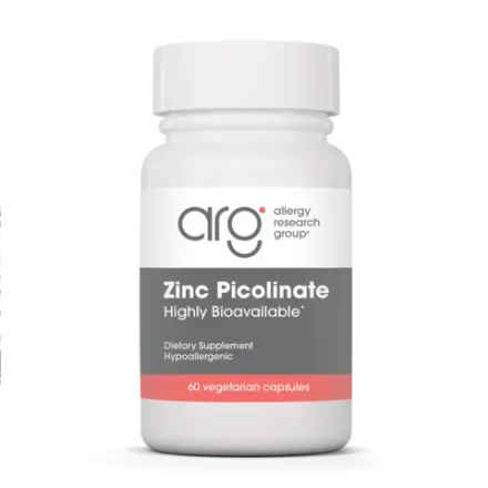 Zinc Picolinate 25 мг 60 капсул Allergy Research Group