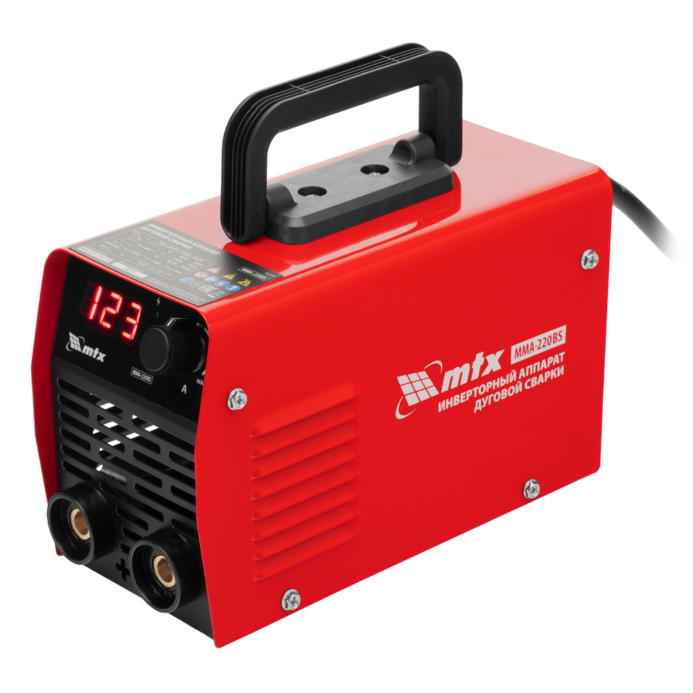 Инверторный аппарат дуговой сварки MMA-220BS, 220 А, ПВ 60% MTX
