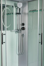 Душевая кабина WeltWasser WW500 Halle 802 80x80 10000003241 профиль Хром стекло прозрачное