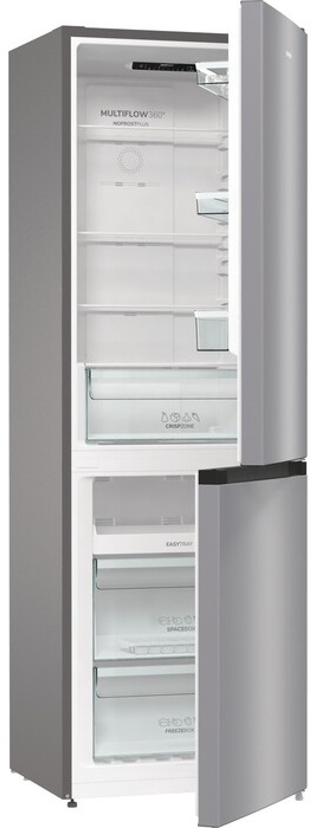 Отдельностоящий двухкамерный холодильник Gorenje NRK6191PS4