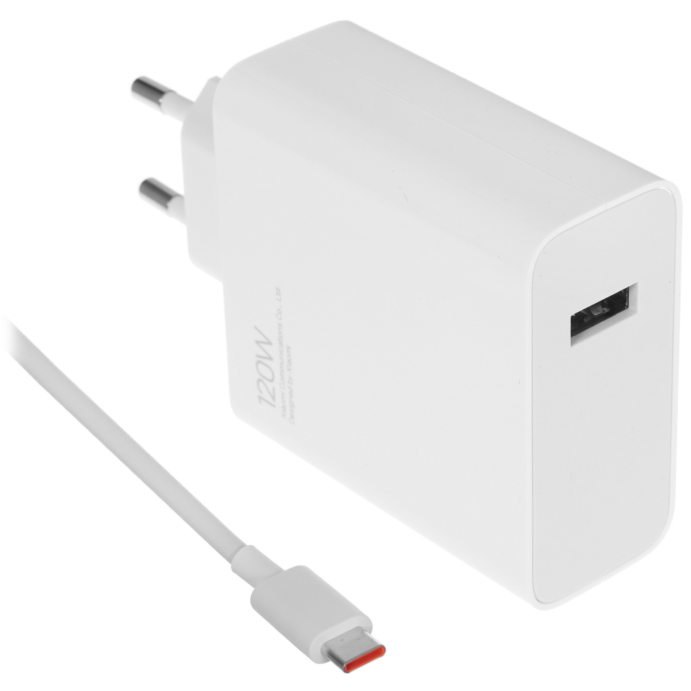 Сетевое зарядное устройство Xiaomi 120W Charging Combo (Type-A) MDY-13-EE (BHR6034EU) White RUS