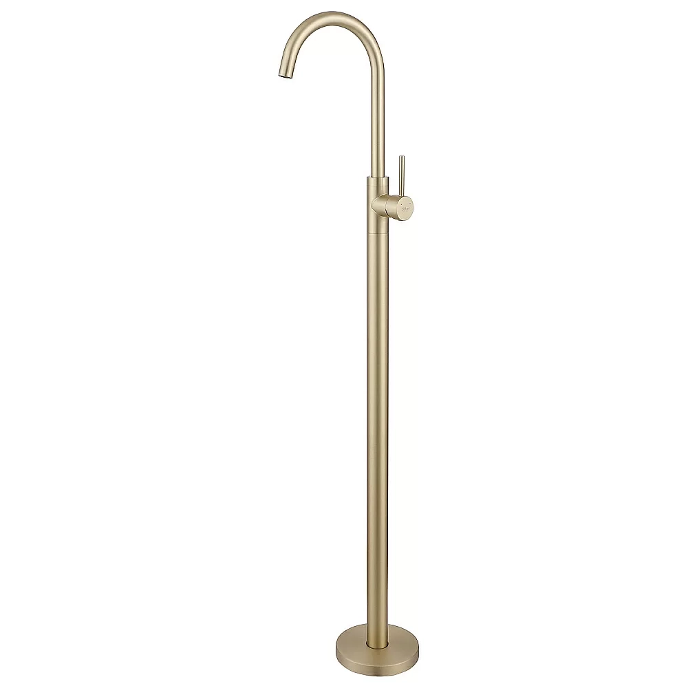 Смеситель для раковины Abber Wasser Kreis AF8141G золото матовое
